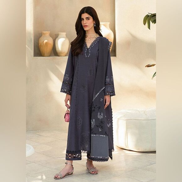 SUFFUSE BY SANA YASIR PAKISTANI LUXURY AUTHENTIC DESIGNER EMBROIDERED DRESS - Picture 1 of 12
